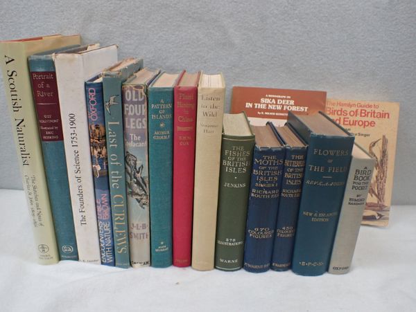 A COLLECTION OF NATURAL HISTORY BOOKS (15)