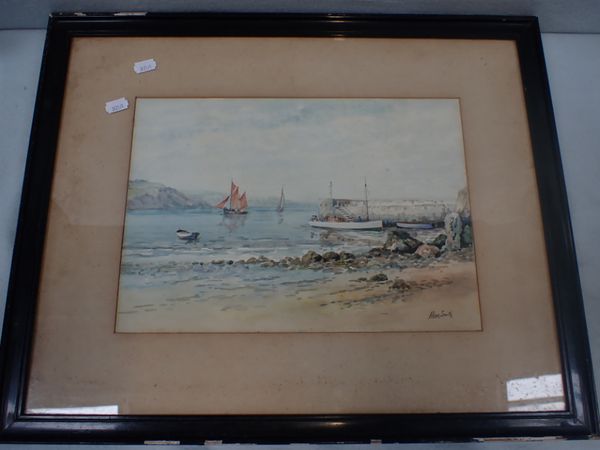 AN EARLY 20TH CENTURY WATERCOLOUR BY 'ALLAN SMITH'