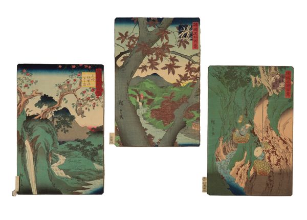 A FINE COLLECTION OF SEVENTEEN JAPANESE WOODBLOCK PRINTS