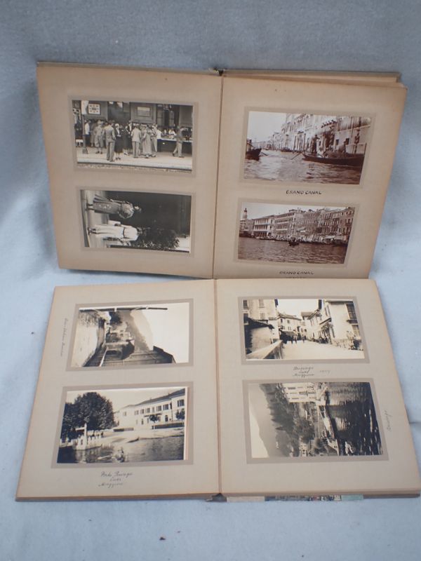 TWO EARLY 20TH CENTURY PHOTOGRAPH ALBUMS