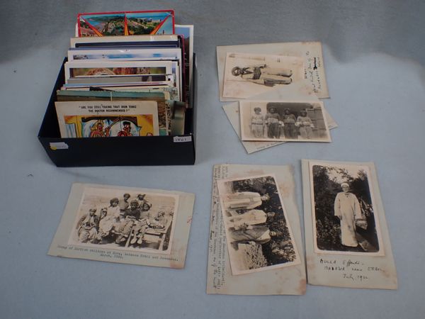 A COLLECTION OF POSTCARDS