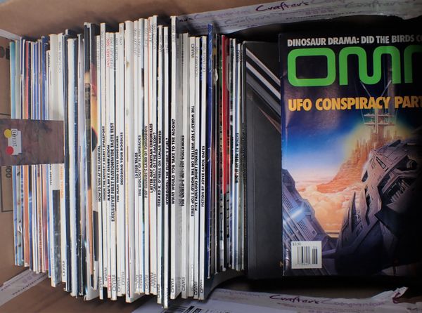 A COLLECTION OF 'OMNI' MAGAZINE