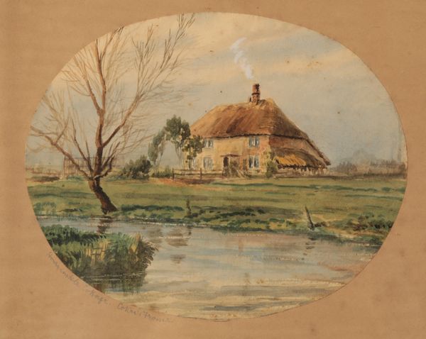 HENRY JOSEPH MOULE (1825-1904) 'Honeysuckle Cottage, Cokers Frome'