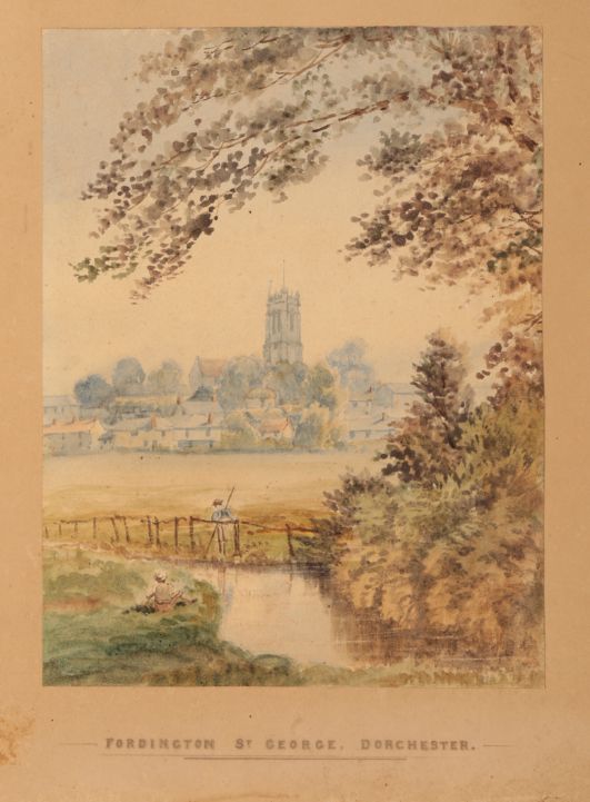 HENRY JOSEPH MOULE (1825-1904) 'Fordington St. George, Dorchester'