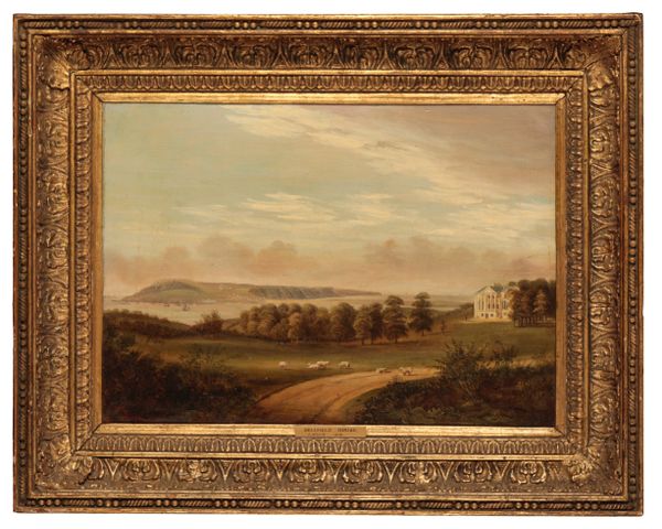 JOHN BLUCK (FL, 1791-1819) 'Belfield House, Weymouth'