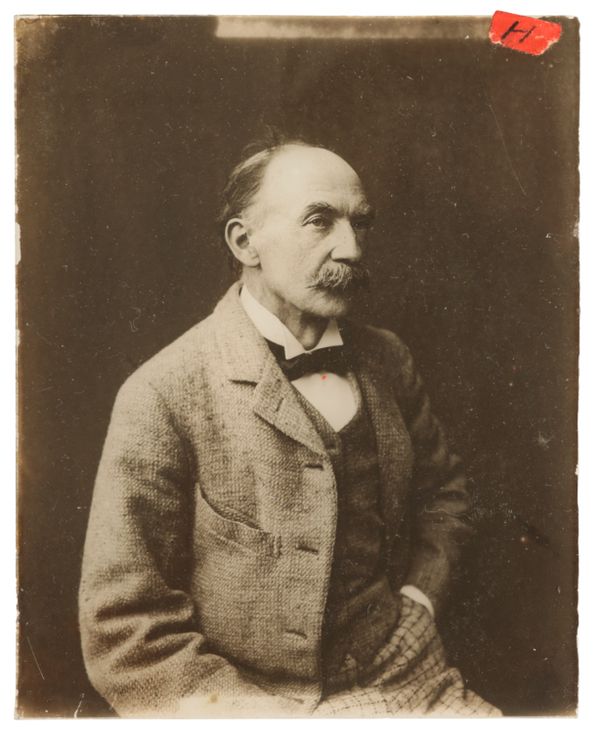 THOMAS HARDY INTEREST: AN INTERESTING COLLECTION OF GLASS PLATE PHOTOGRAPHIC NEGATIVES