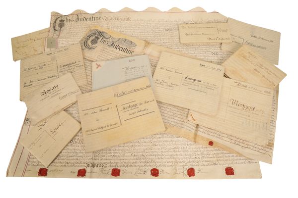 A COLLECTION OF DOCUMENTS ON VELLUM,