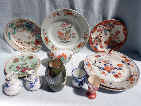 A COLLECTION OF CHINESE AND JAPANESE CERAMICS