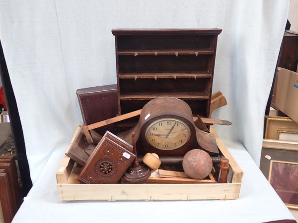 A MINIATURE OAK DRESSER