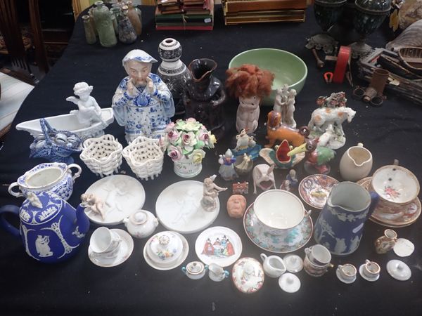 A COLLECTION OF CERAMICS