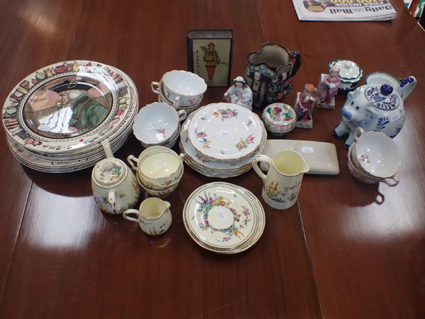 A COLLECTION OF DOULTON SERIES WARE PLATES