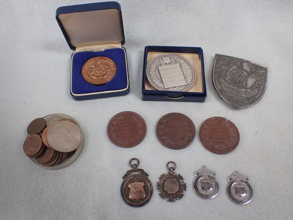 A COLLECTION OF 19TH CENTURY AND LATER PRIZE MEDALS