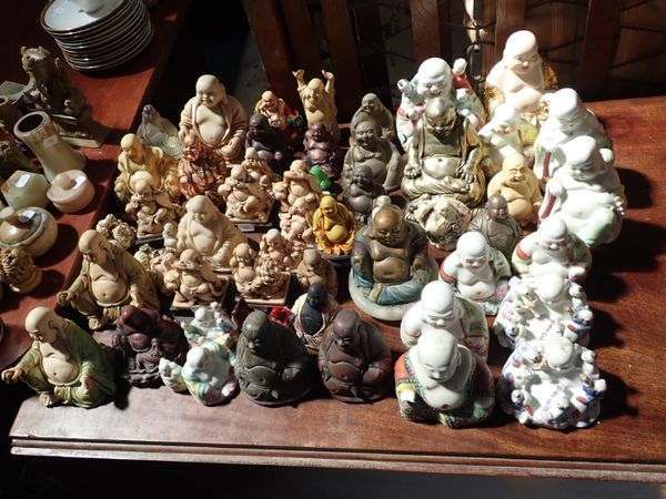 A COLLECTION OF BUDDAHS