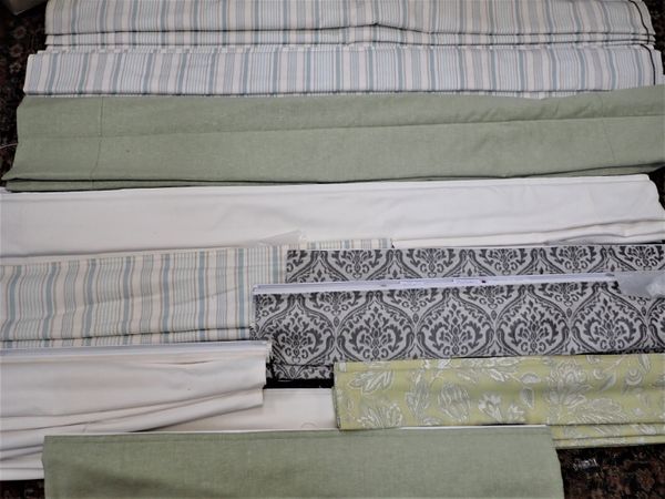 A COLLECTION OF ROMAN BLINDS