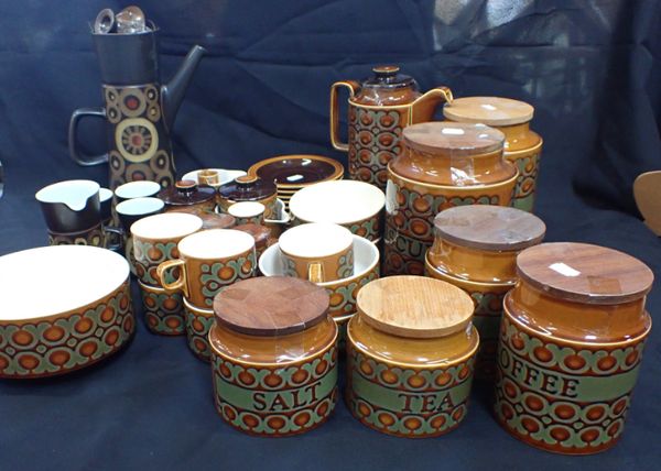 A COLLECTION OF HORNSEA POTTERY