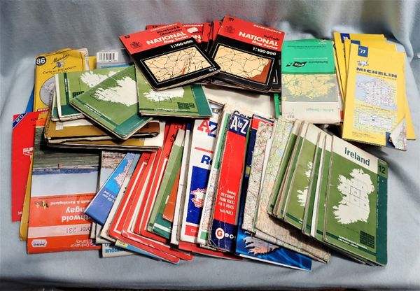 A COLLECTION OF ORDNANCE SURVEY MAPS