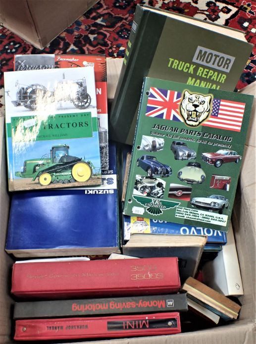 A COLLECTION OF MOTORING BOOKS