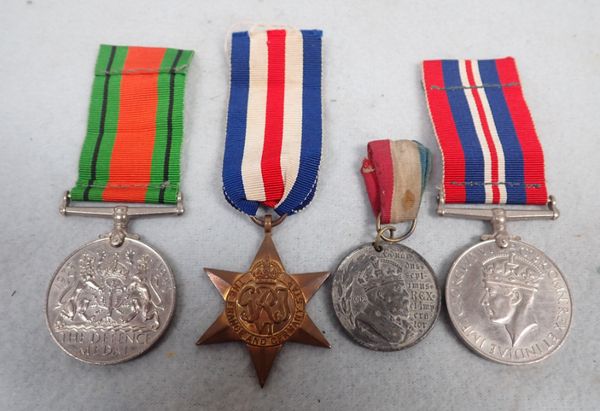 THREE SECOND WORLD WAR MEDALS