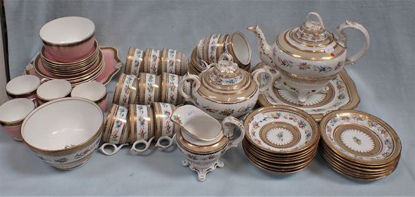 A VICTORIAN PART TEA SERVICE