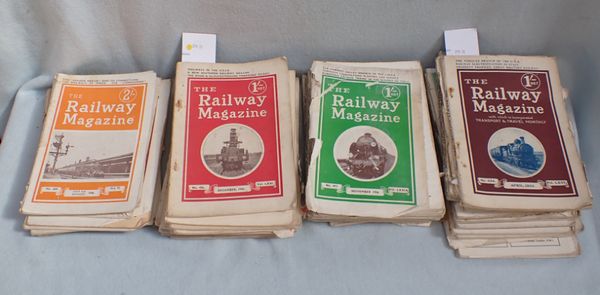 A COLLECTION OF 'THE RAILWAY MAGAZINE'