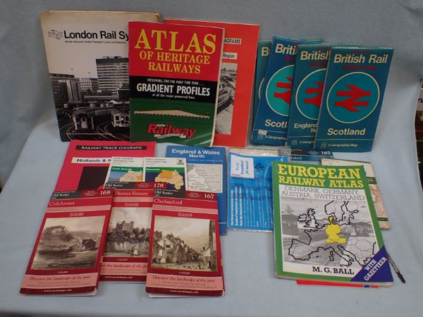 A COLLECTION OF RAILWAY MAPS, ORDNANCE SURVEY MAPS