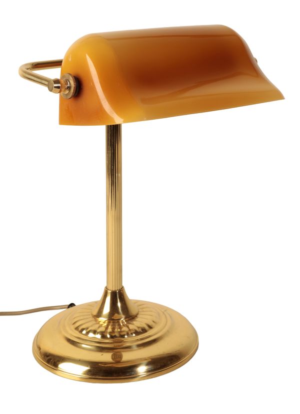 A LIBRARY TABLE LAMP