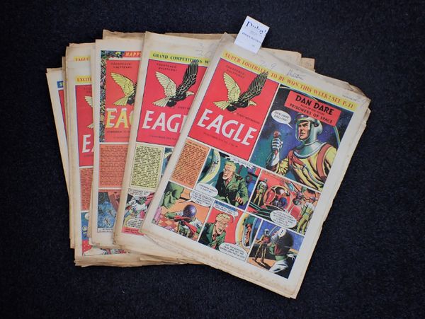 A COLLECTION OF EAGLE COMICS 1954-1955