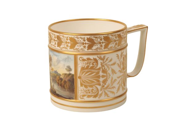 A DERBY "NAMED VIEW" MUG,