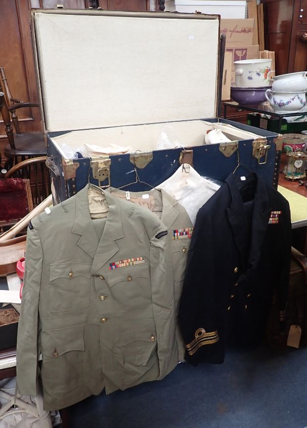 A COLLECTION OF NAVAL UNIFORMS (CANADIAN)