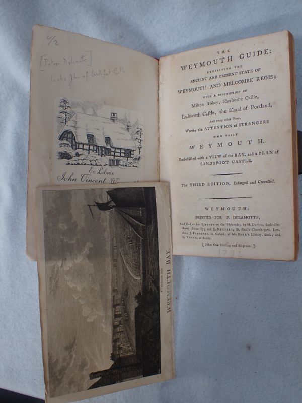 'THE WEYMOUTH GUIDE...' 3RD ED.,PRINTED FOR P. DELAMOTTE, C.1792