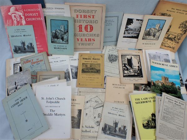 A COLLECTION OF EPHEMERA RELATING TO DORSET CHURCHES