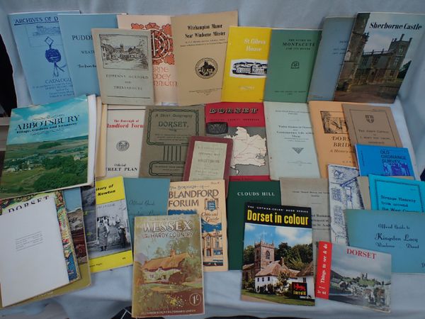 A COLLECTION OF VINTAGE MAPS AND GUIDES OF DORSET