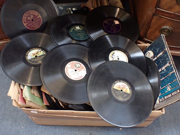 A COLLECTION OF GRAMOPHONE RECORDS