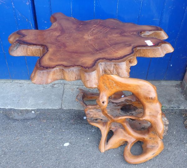 A TREE ROOT TABLE