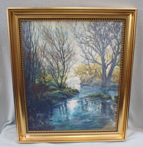 PETER LIGHTFOOT: 'MORNING LIGHT, RIVER PUDDLE AT AFFPUDDLE'