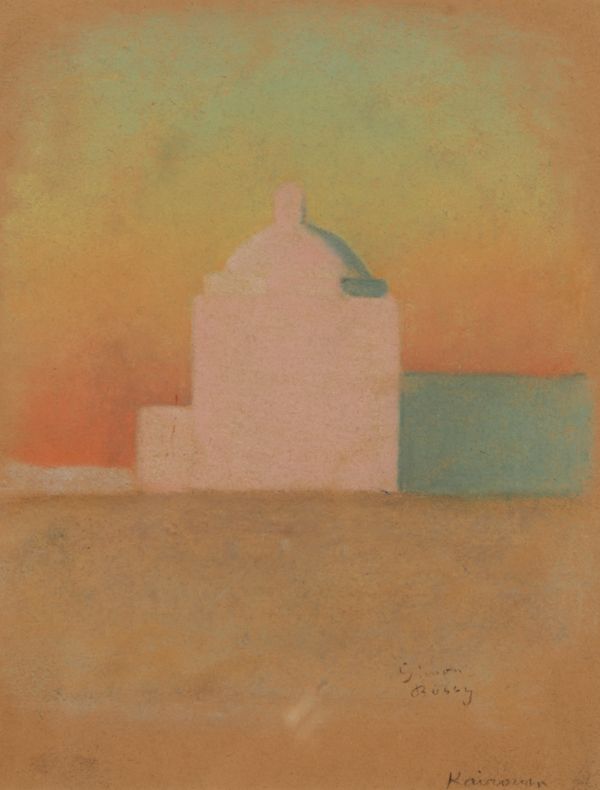 *SIMON BUSSY (1870-1954) 'Kairouan'