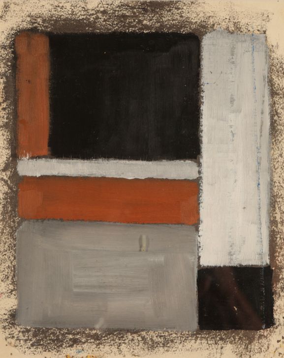 ENGLISH SCHOOL, 20TH CENTURY Geometric Abstract Composition