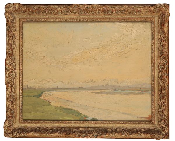 ENGLISH SCHOOL, 20TH CENTURY A coastal or estuary landscape