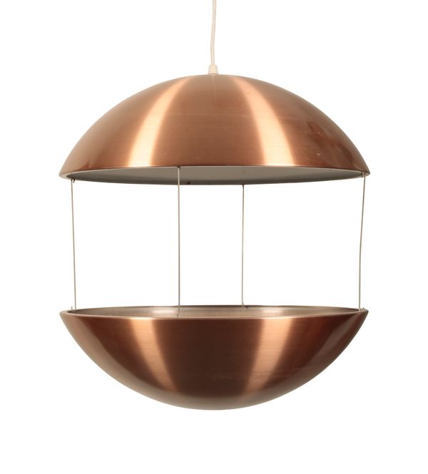 POUL CADOVIUS: A 'ROYAL SYSTEM' RS50 HANGING PENDANT LAMP AND PLANTER