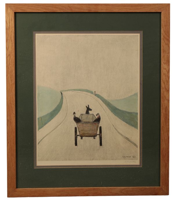 *LAURENCE STEPHEN LOWRY (1887-1976) 'The Cart'