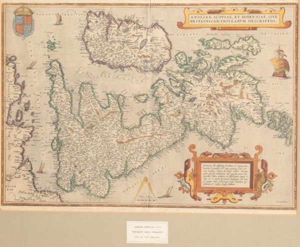 ABRAHAM ORTELIUS (1527-1598) A MAP OF THE BRITISH ISLES