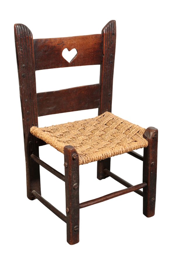 A PRIMITIVE “WELSH” CHAIR