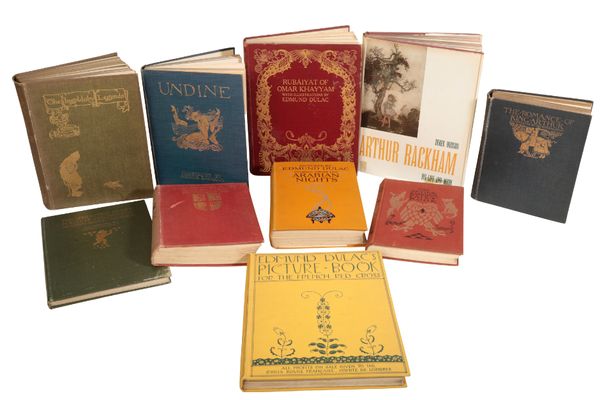 A SMALL QUANTITY OF BOOKS ILLUSTRATED BY ARTHUR RACKHAM