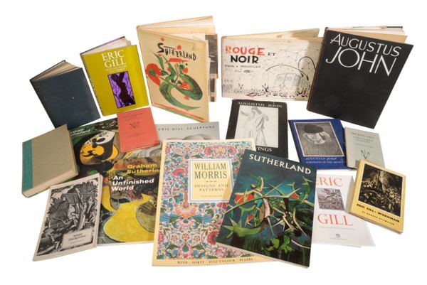 A SMALL QUANTITY OF 20TH CENTURY ART BOOKS AND PAMPHLETS
