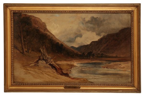 SIR EDWIN HENRY LANDSEER (1802-1873) 'A Highland Riverscene'