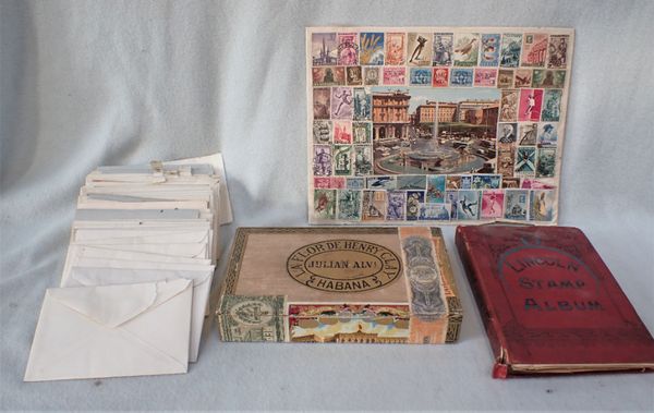 A COLLECTION OF STAMPS