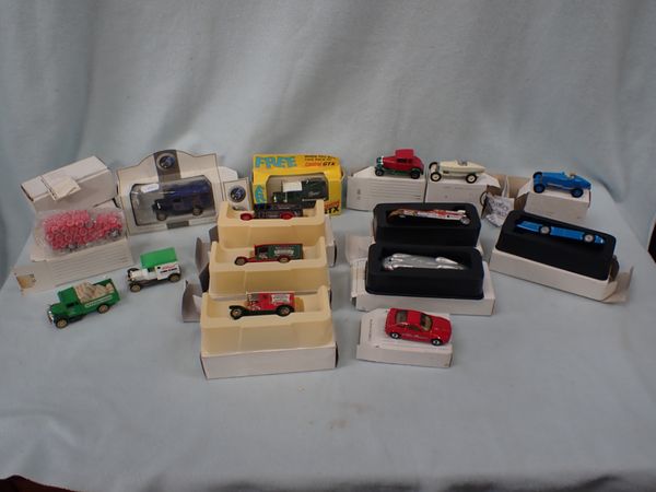 A SMALL COLLECTION OF LLEDO  MODEL VEHICLES