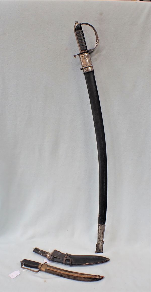 A SWORD, A KUKRI