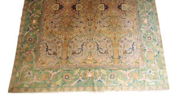 A TABRIZ CARPET, North West Persian, late 19th century,