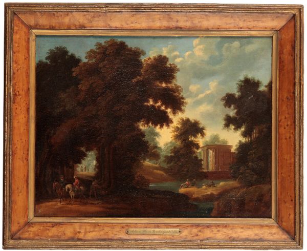 ASCRIBED TO ADRIAEN FRANS BOUDEWYNS (1644-1711) An Italian landscape